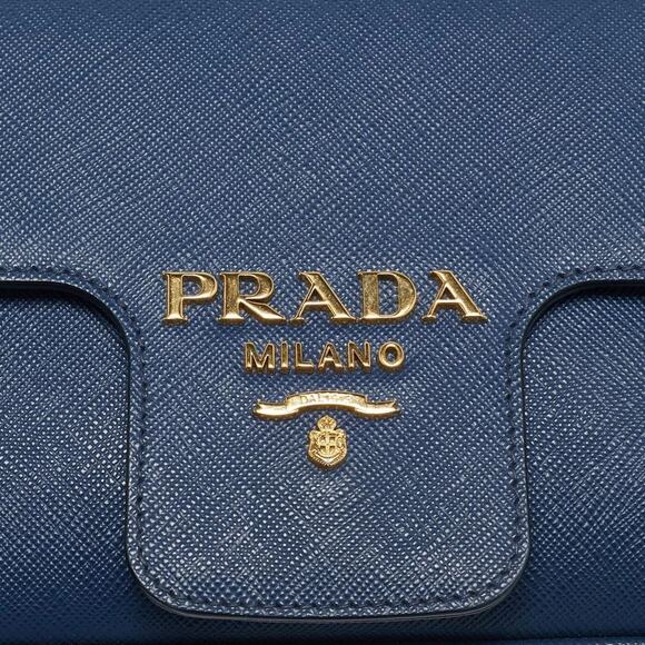 Prada Saffiano Pattina Chain Crossbody Bag - One Size - Picture 5 of 8